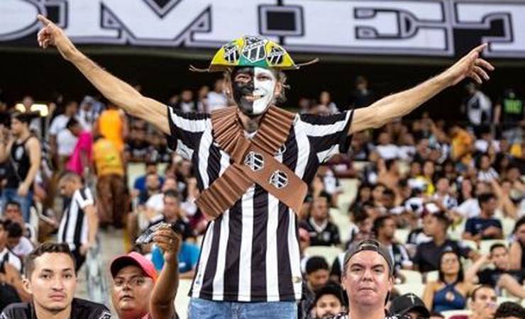 Ceará esgota ingressos para jogo contra o Fla com três dias de antecedência