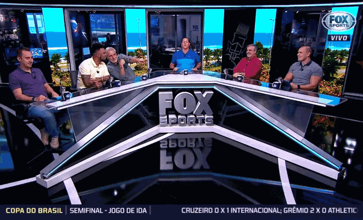 Comentaristas fazem aposta no Fox Sports por Vasco x Flamengo