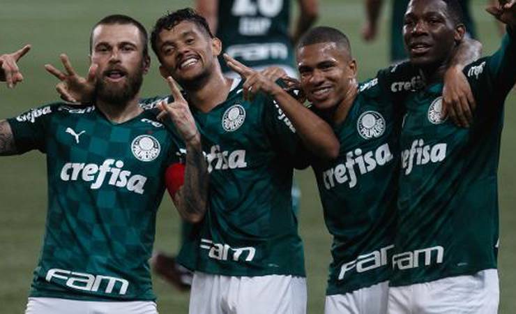 Palmeiras tem retrospecto positivo no Mané Garrincha e contra o Flamengo; veja