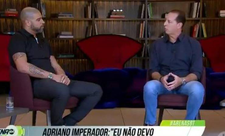 Adriano coloca Gabigol em Flamengo de todos os tempos: 'Goleador nato'