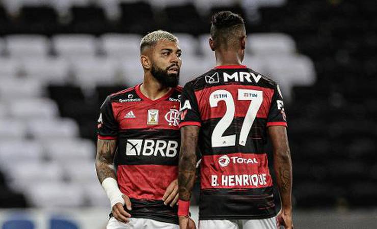 O Bruno Henrique não entrou em campo contra o Grêmio, diz Fabíola Andrade