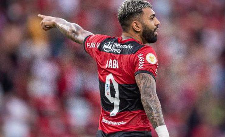 Gabigol rebate seguidor sobre seca de gols pelo Fla: 'Artilheiro do Brasil'