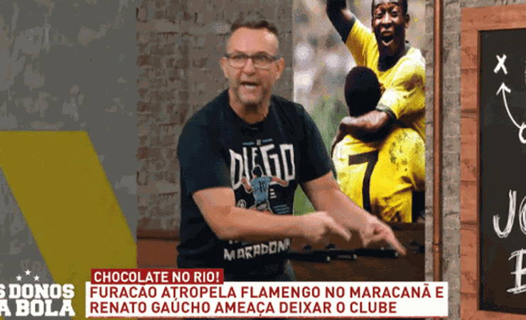 Neto aponta 'soberba' do Fla e vê 'baile' do Athletico na Copa do Brasil