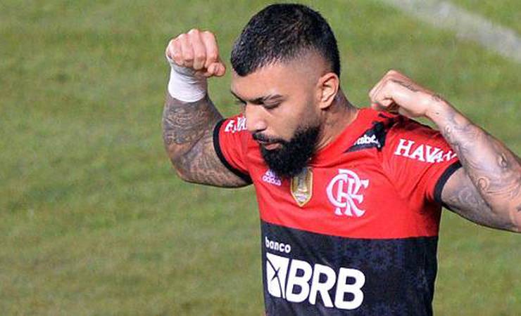 Flamengo goleia Bahia por 5 a 0 com direito a "hat trick" de Gabigol