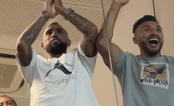 Como foi o primeiro contato de Vidal com o Flamengo no Maracanã