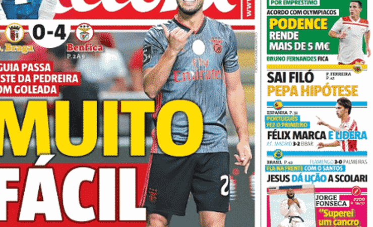 Vitória do Fla é assunto em jornais portugueses: "Jesus dá lição a Scolari"