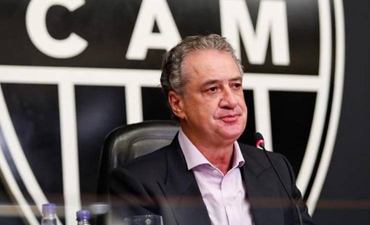 Presidente do Atlético-MG cutuca o Fla: 'Com VAR eles vão ter dificuldade'