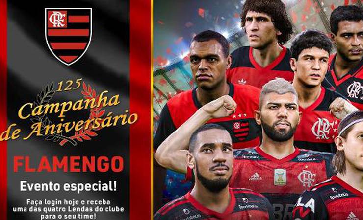 Konami põe Denílson em time lendário do Flamengo no PES e irrita torcedores