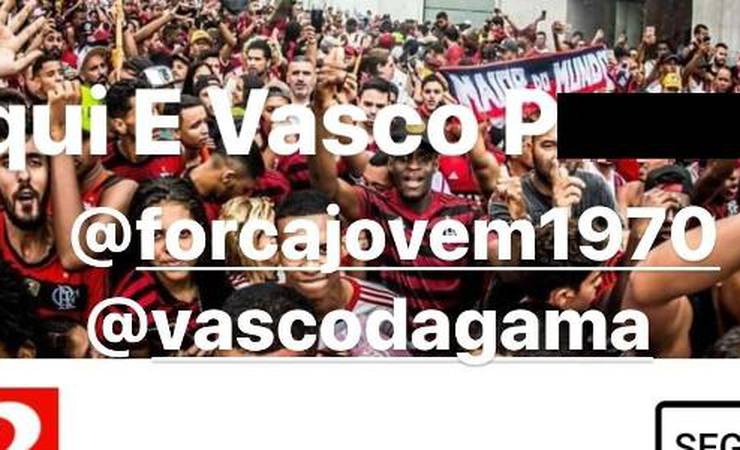 Líder de organizada do Porto recusa apoio de flamenguistas: 'Aqui é Vasco'