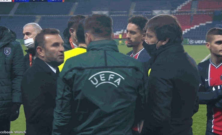 Contra racismo, jogadores do PSG e do Istambul abandonam jogo e dão exemplo