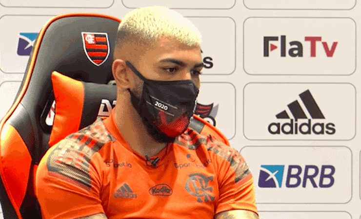 Arão no gol? Gabigol brinca com situação: 'Preferia que entrasse o Rogério'