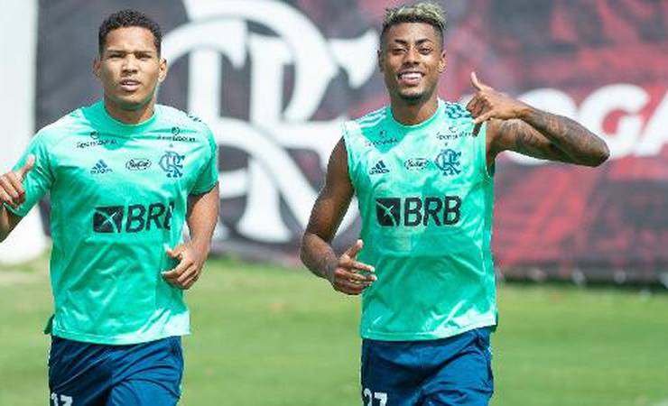 Boletim do Flamengo: Bruno Henrique e João Lucas fazem trabalho no campo
