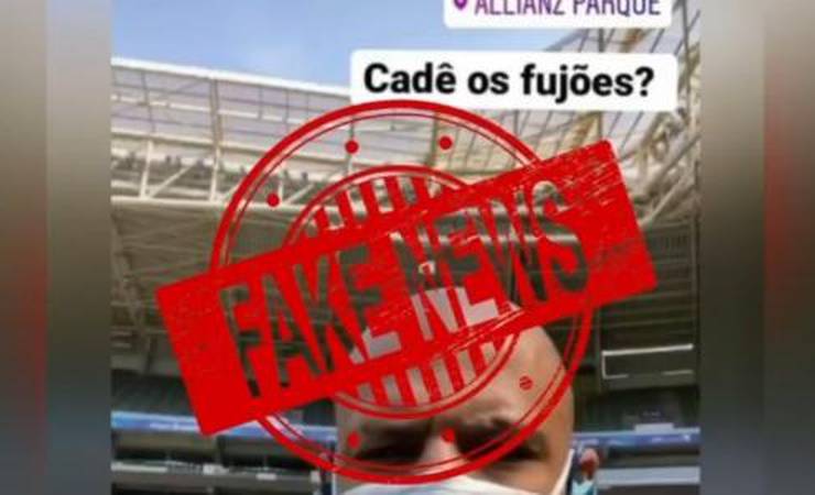 Felipe Melo é vítima de fake news antes de jogo contra o Fla: 'Covarde'