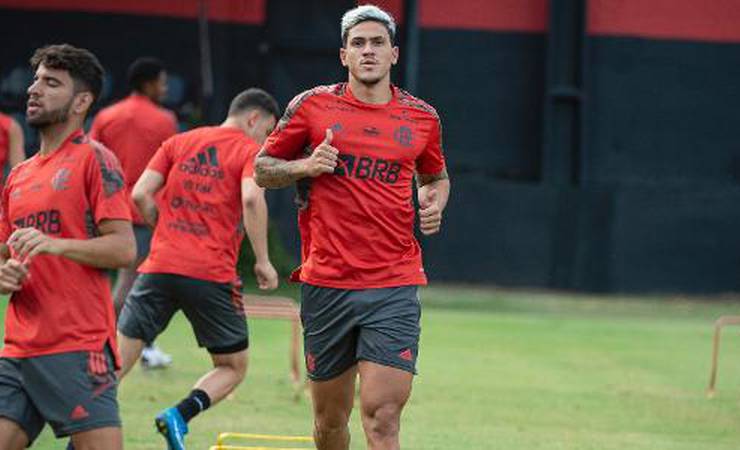 Pedro volta ao campo do Ninho, mas segue fora do time do Fla contra Vasco