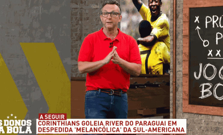 Neto reclama de pênalti não marcado: 'Querem dar o título para o Flamengo'