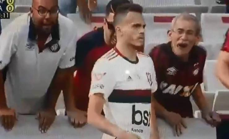 Após racismo contra Renê, do Flamengo, Athletico tenta identificar torcedores
