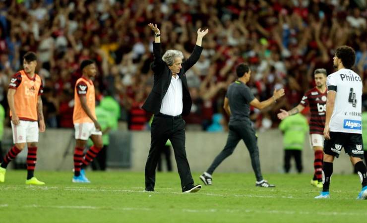 ‘Cincun’ momentos em que o treinador Jorge Jesus representou a galera rubro-negra
