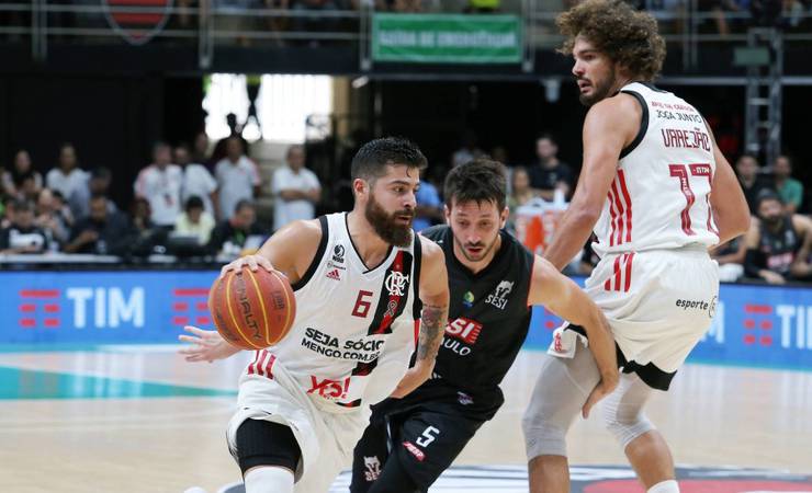 Flamengo pega Franca pelo jogo 3 das finais do NBB; Série está empatada