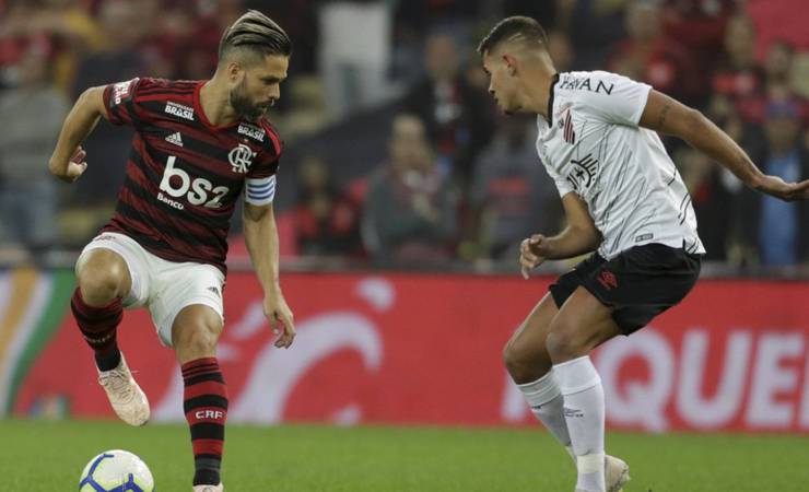 Diego já bateu pênaltis iguais ao perdido contra o Athletico? Checamos!