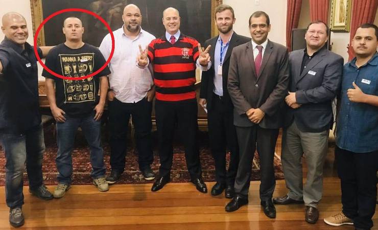 Encontro de Witzel com organizadas do Flamengo teve acusado de envolvimento na morte de torcedor do Botafogo