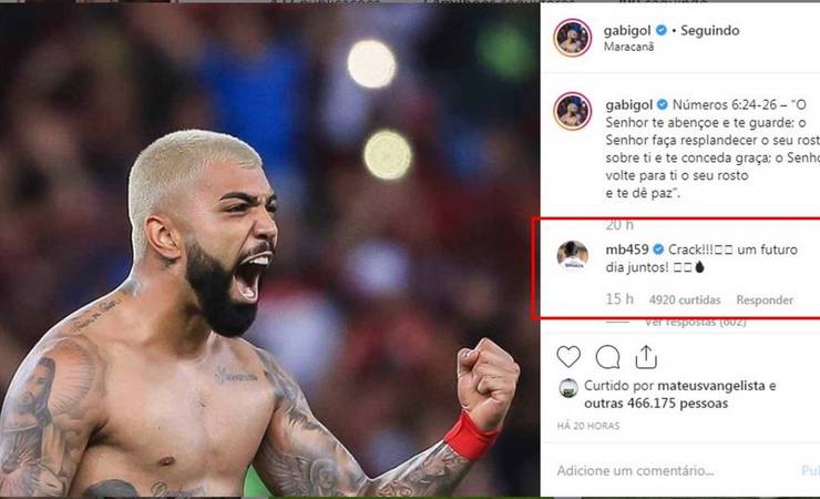 Balotelli deixa recado para Gabigol e projeta dupla com atacante do Flamengo