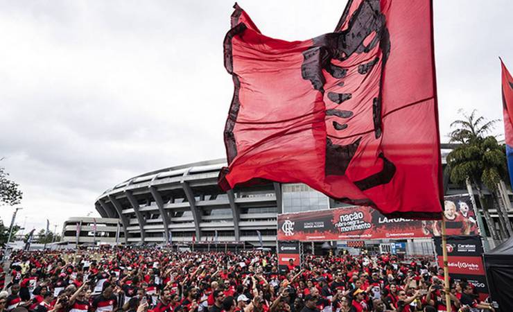 Torcedores do Flamengo poderão ver jogo contra o Cruzeiro em telão do Maracanã