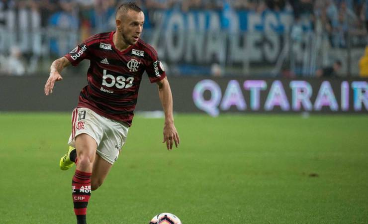Fratura de Rafinha não é grave e Flamengo prevê volta contra o Grêmio; Entenda