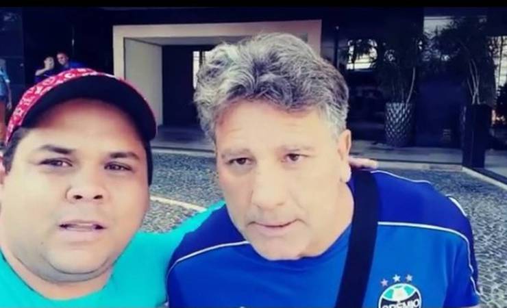Torcedor do Flamengo tira onda com Renato Gaúcho: 'Quarta tem gol do Gabigol'