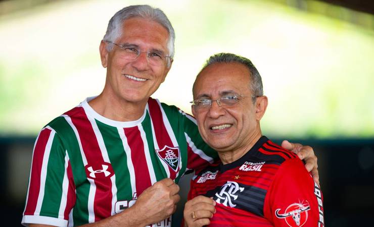 No clássico Fla-Flu, padre e pastor de São Gonçalo provam que a amizade supera a rivalidade