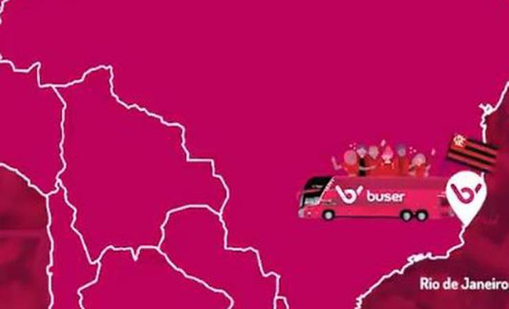 Libertadores: Patrocinadora do Flamengo vai ceder ônibus a preço simbólico para torcida
