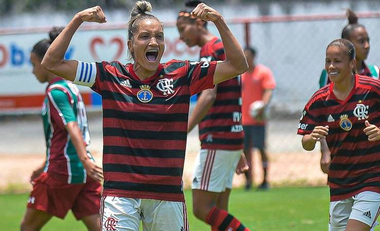 Flamengo/Marinha vence o Fluminense por 3 a 1 e é campeão do Carioca feminino