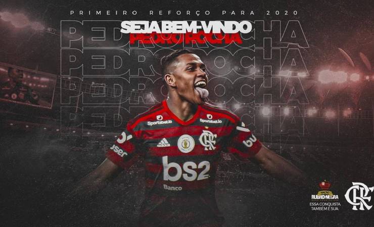 Flamengo anuncia a contratação do atacante Pedro Rocha, ex-Cruzeiro