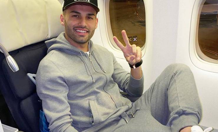 Falta pouco: Thiago Maia posta foto em avião e é aguardado para assinar com o Flamengo