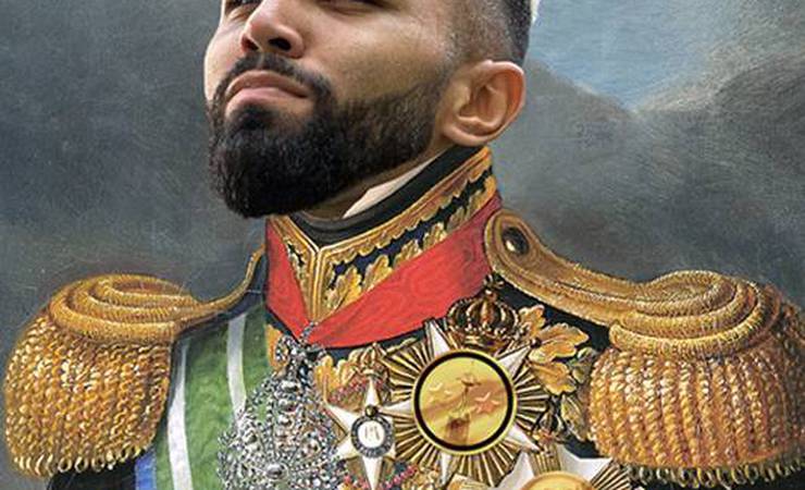 Gabigol no Flamengo: baixe a sua foto do atacante rubro-negro no 'Dia do Fico'