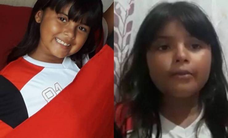 Criança de 8 anos vende latinhas para realizar sonho de assistir ao Flamengo