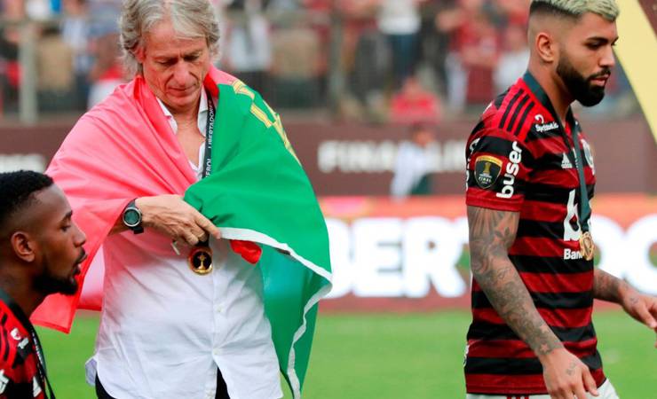 Campeão da Recopa, Jorge Jesus tem mais títulos que derrotas pelo Flamengo