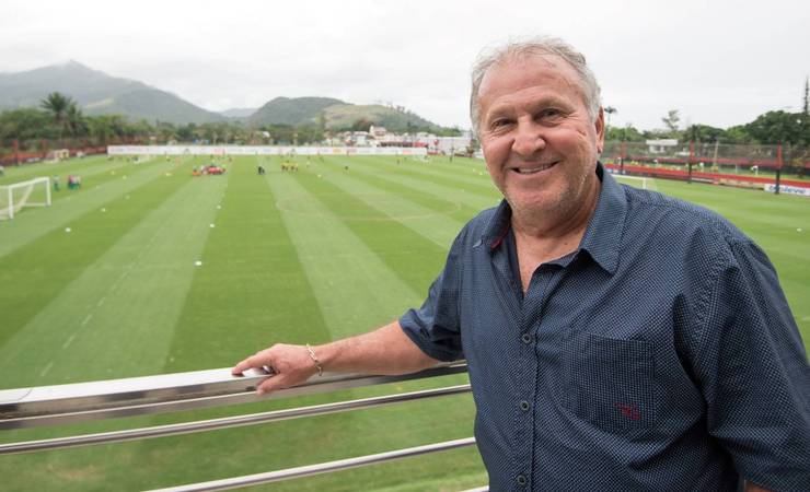 Zico dedica 1º lugar em ranking de ídolos do Flamengo ao pai: 'Se estivesse vivo, ficaria feliz'