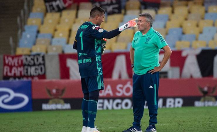 Diego Alves, do Flamengo, testa positivo para o coronavírus