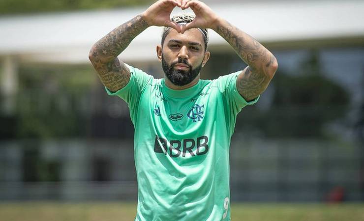 Flamengo: Gabigol e Arrascaeta treinam no campo e têm chance de pegar o Atlético-MG; Rodrigo Caio está fora