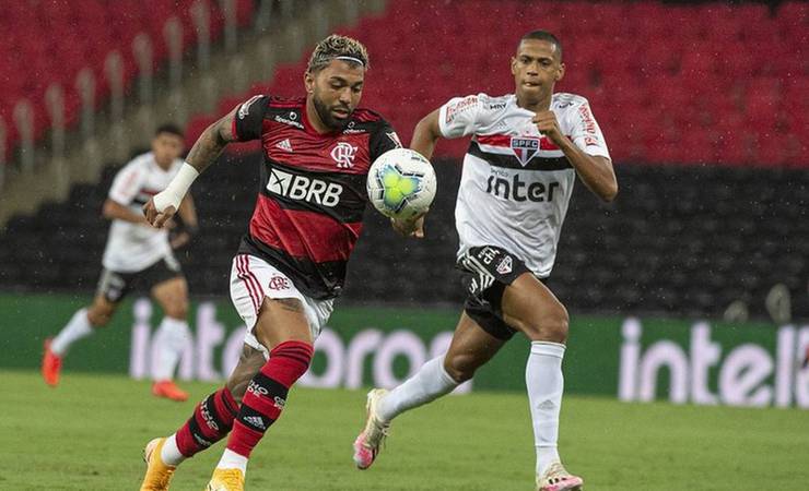 Baixa no Flamengo, Gabigol muda de visual; veja o resultado
