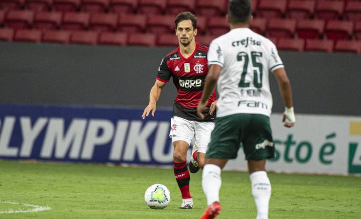 Flamengo confirma lesão de Rodrigo Caio, que vira dúvida diante do Athletico; Diego Alves será desfalque