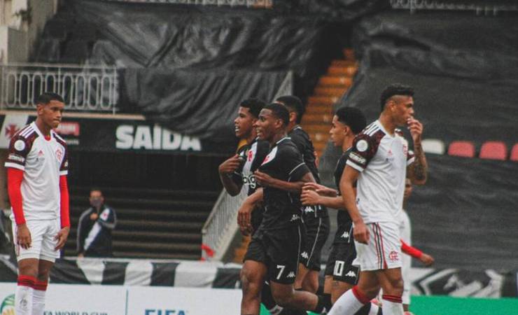 Vasco derrota o Flamengo no primeiro jogo da final do Brasileiro Sub-17