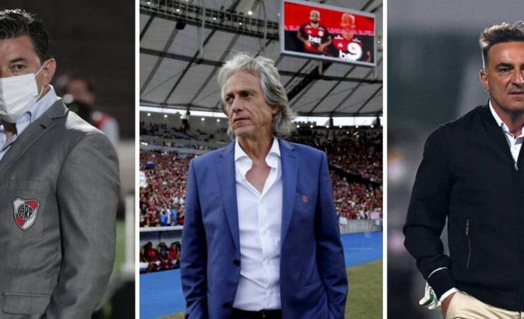 Jorge Jesus, Guardiola, Tite, Diniz, Zidane... Quem deve ser o novo treinador do Flamengo? Vote na enquete