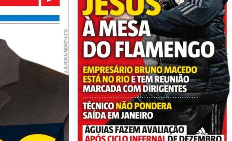 Empresário ligado a Jorge Jesus está no Brasil e discutirá retorno ao Flamengo, diz jornal
