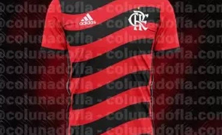 Site revela suposta nova camisa do Flamengo com listas onduladas