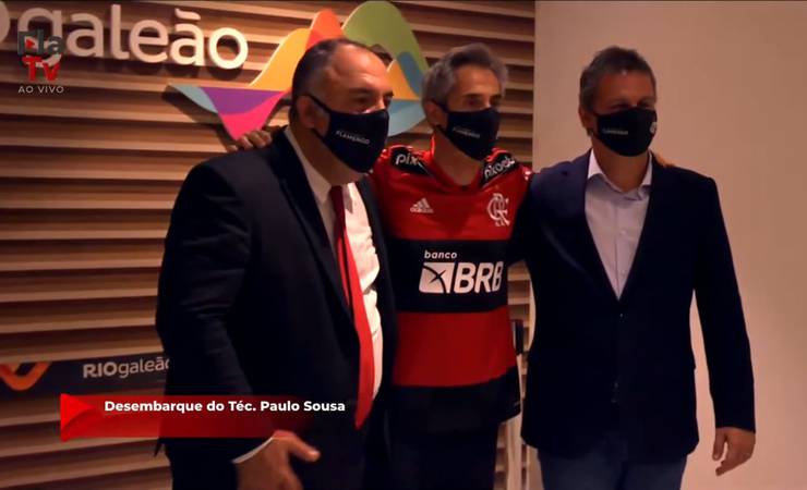 Paulo Sousa pede união entre Flamengo e torcida e quer compromisso do elenco: 'Vamos trabalhar mais que todos'