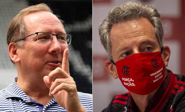 Textor e Landim comandam tentativa de aproximação entre Botafogo e Flamengo
