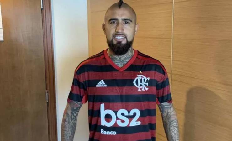 O roteiro de Vidal no Flamengo: confira programação do novo reforço