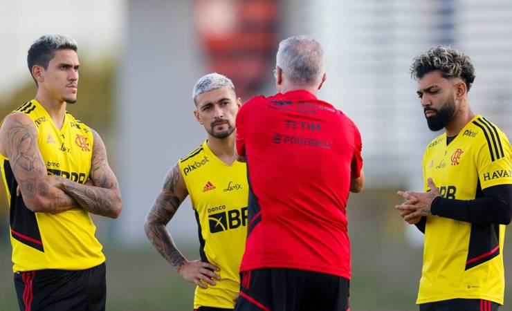 Reação do Flamengo com Dorival passa por melhor aproveitamento de Gabi e Pedro, juntos ou separados
