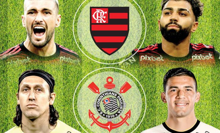 Flamengo e Corinthians colocam à prova resultado de gestão de seus talentos para final